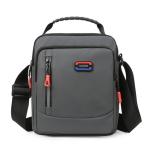 CHDWEY Umhängetaschen für Herren Umhängetasche Männer wasserdichte Nylon-Tasche Mode Große Kapazität Männer Körpertasche Busniess Männer Handtasche Messenger Bag(Grijs)