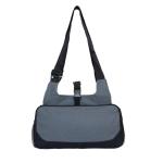 CHDWEY Umhängetaschen für Herren Yoga Umhängetasche Lässig Sport Fitness Crossbody Pack Outdoor Gym Yoga Matte Lagerung Leinwand Bag 41 x 20 cm(Grijs)