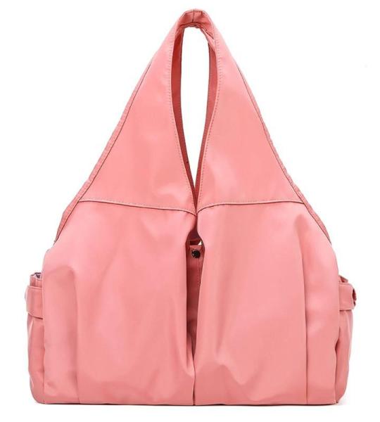 CHDWEY Umhängetaschen für Herren Yoga-Matt-Tasche Fitness-Gym Bags Reisen for Frauen Gymtas Mama Schulter Yoga Matt-Tasche(Pink)