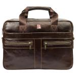 NORDEE Arbeitstasche Herren 38 x 27 x 9 cm - Aktentasche Herren Leder - Stylische Dokumententasche A4 mit Verstellbarer Riemen - Verstellbarer Riemen - Laptoptasche