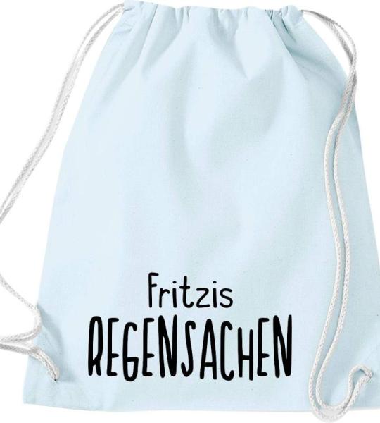 Shirtinstyle Gymtas, regenspullen met wensnaam, kinderdagverblijf, school, vrije tijd, gymtas tas tas