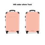 NoBoringSuitcases.com Handbagage, harde koffer met TSA-slot, voor volwassenen en vrouwen, trolley, reiskoffer, draagtas, rolkoffer, klein of middelgroot, 11 pastel, koffer