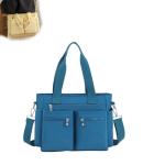 Generisch Große, Schlichte Tragetasche For Damen Mit Reißverschluss Und Mehreren Taschen, Große Umhängetasche, Einfarbig, Große Kapazität, Rucksack Mit Mehreren Fächern