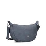 Mademoiselle.M M70 Half-Moon Bag Nubuk-Blue
