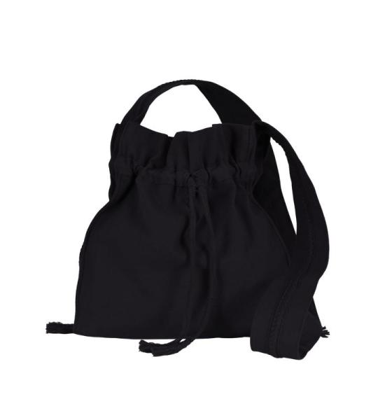 Middeleeuwse schoudertas voor dames en heren, van katoen, schoudertas of schoudertas van canvas, voor carnaval, pilotentas van stof, diverse kleuren, zwart, Eén Maat