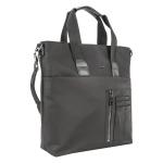 Joop! Business/schoudertas/shopper/Tote Bag MORRIS zwart kunstleer, zwart