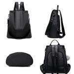 Anti-diefstal rugzak voor dames, 8888-bk-1, 32 * 14 * 33cm