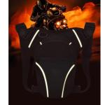 Waterdichte motortas, waterdichte beentas, dijheuptas met beenriem, heuptas voor buiten, fietsen, motorfiets, heuptasje voor mannen en vrouwen (kaki)