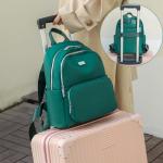 Dames Rugzakken Portemonnee Waterbestendig Multi-Pocket Casual Daypacks Schoudertas voor Dames Meisjes, Saffier Blauw, M