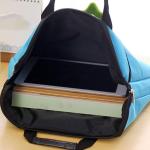 CHDWEY Umhängetaschen für Herren Tragbare Computer-Taschen Notebook-Handtasche Mann Tragbare Aktentasche Travel Laptop-Taschen-Handtasche Solid Color