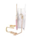Meisjes PU Lederen Portemonnee Cupcake Ijs Popcorn Leuke Melkdoos Portemonnee Tas Kleine Crossbody Persoonlijkheid Mini Schoudertas Handtassen, Cupcake 1, Small