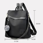 Rugzak dames, vintage unisex casual canvas college schouder rugzak, vrouwen en heren laptop rugzak voor werk school reizen, wandelen camping dagrugzak dames schoudertas kleine scho