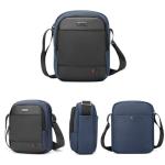 BAIGIO Herentas, schoudertas, klein, voor tablet/iPad 8 inch, heren schoudertas, crossbody bag, reizen met veel vakken, voor sport, reizen, werk