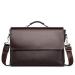 CHDWEY Umhängetaschen für Herren Handtaschen mit Leder Aktentaschen Laptop Handtasche Herren Business Office Crossbody Bag Messenger Umhängetaschen für Männer(1)