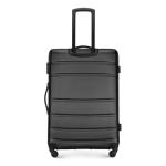 WITTCHEN reiskoffer, rolkoffer, trolley, zwart, Grote koffer