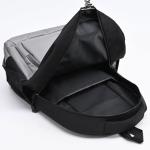 CHDWEY Umhängetaschen für Herren Mann Rucksack Große Kapazität Umhängetasche Mode Männer Rucksack College Schule Rucksack Teenager Reisetasche Rucksack(Black)