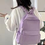 callmo Rugzak voor dames, moderne rugzak, dagrugzak, waterdichte nylon schooltas, anti-diefstal, lichtgewicht, reisrugzak, kleine schoudertas voor dames, klein