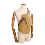 Neuleben Waterdichte schouderrugzak van canvas vintage uniseks heren kleine sling rugzak schoudertas outdoor sport vrije tijd