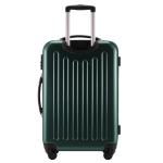 HAUPTSTADTKOFFER Alex Handbagage, 55 x 38 x 23 cm, TSA, 4 wielen, 42 liter, reiskoffer, hardshellkoffer, rolkoffer, boordbagagekoffer, bosgroen, koffer