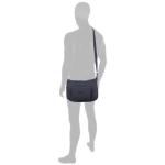 Heren B00 Journey schoudertas, Dark Blue, Donkerblauw, Medium