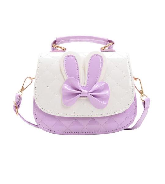 Barakara Schoudertas voor kinderen en meisjes, schattige handtas voor meisjes, kleine PU-lederen schoudertas met afneembare schouderriem, schattige borsttas, crossbody bag, portemo