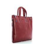 Piquadro Vierkante schooltas, 42 cm, rojo