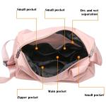 CHDWEY Umhängetaschen für Herren Sport Fitnessstudio Reisetasche Große Wasserbecken Duffel wasserdichte Wochenende Schulter Männer Gepäck Trockene Fitness Taschen for Frauen Y
