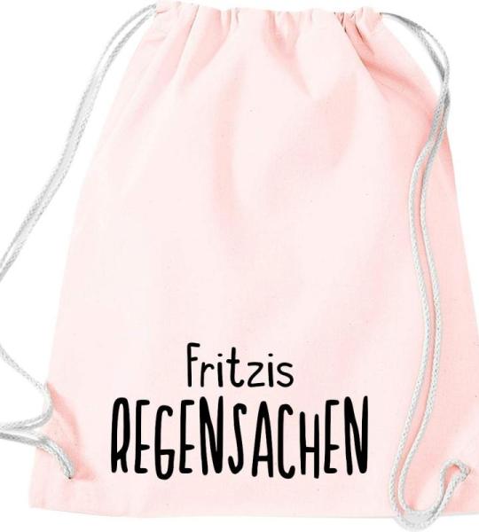 Shirtinstyle Gymtas, regenspullen met wensnaam, kinderdagverblijf, school, vrije tijd, gymtas tas tas