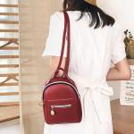 Mobile Schultertasche, Kuriertasche, Geldbörse, modisch, kleiner Brief, Handy, Rucksack, Tasche mit Rollen für Rucksackbefestigung für Kinder