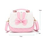 Barakara Schoudertas voor kinderen en meisjes, schattige handtas voor meisjes, kleine PU-lederen schoudertas met afneembare schouderriem, schattige borsttas, crossbody bag, portemo