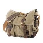 Heren en Dames Canvas Schoudertas Mannen Messenger Bag Werktas