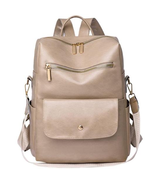 Schoudertas voor dames, klein, PU-leer, schooltas, klein, waterdicht, dagrugzak voor meisjes, kleine zachte PU-lederen rugzakken, kleine meisjes, schoolrugzak