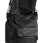 BZNA Bag Anna zwart nero backpacker designer rugzak lederen tas dameshandtas schoudertas leer nappa sheep Italië nieuw
