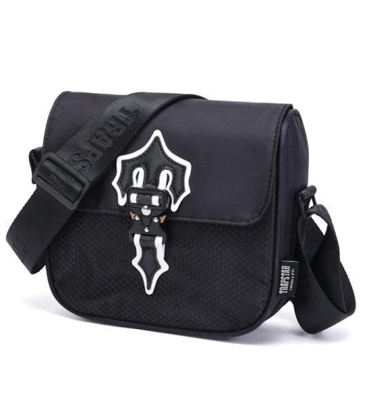 Trapstar Trapstar London Oxford tas, grote capaciteit, modieuze schoudertas, voor geschenken, sport en reizen (zwart), zwart