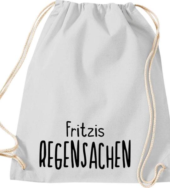 Shirtinstyle Gymtas, regenspullen met wensnaam, kinderdagverblijf, school, vrije tijd, gymtas tas tas