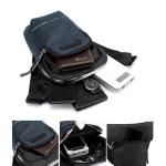 Waterdichte motortas motorfiets rijder reflecterende druppel beentas voor mannen reizen messenger cross body heup dijzakken mannelijke nylon riem taille heuptas (kleur5)