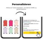 NoBoringSuitcases.com Handbagage, harde koffer met TSA-slot, jongens en meisjes, trolley, reiskoffer, draagtas, rolkoffer, klein of middelgroot, Polka-dots, koffer