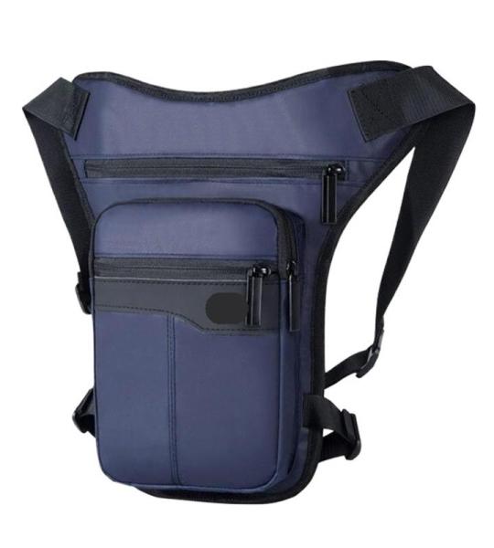 Waterdichte Motortas Mannen Nylon Taille Drop Been Tas Dij Hip Riem Bum Fanny Pack Vrouwen Rijden Motorfiets Messenger Schoudertassen (Color5)