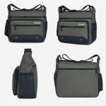 CHDWEY Umhängetaschen für Herren Männer Messenger Schultertaschen Crossbody Bag Cross Sling Tote Pack Reise Handtasche auf Single-Schulter for Männchen(Green)