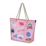 Barbie Malibu-Soleil strandtas, roze, 52 x 37 cm, roze, Eén maat, Soleil Strandtas Malibu