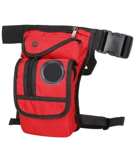 Waterdichte Motortas Mannen Waterdichte Nylon Drop Been Tas Fanny Taille Pack Dij Riem Hip Bum Motorfiets Rijden Multifunctionele Tas (Color6)
