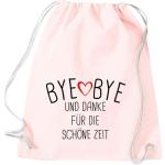 Shirtinstyle Gymtas, bye bye en dank voor de mooie tijd, opvoeder, leraar, leraren, gymtas, tas, schooltas, kleuterschool