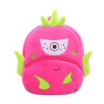 Jungen und Mädchen Kinder Schulranzen Mode Kinder Rucksack Niedlich Cartoon Obst Rucksack Plüsch Rucksack über der Tür Speed Bag Kinder