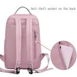 Rugzak voor dames, kleine damesrugzak, waterdicht, PU-leer, schooltas, anti-diefstal, dagrugzak, schoudertas, reistas, outdoor, lichtgewicht, vrouwen, schoudertas, handtas