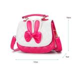 Barakara Schoudertas voor kinderen en meisjes, schattige handtas voor meisjes, kleine PU-lederen schoudertas met afneembare schouderriem, schattige borsttas, crossbody bag, portemo