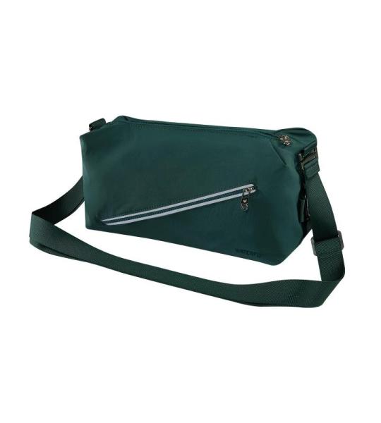 Schoudertas heren schoudertas dames mannenhandtas borsttas crossbody sling bag messenger crossbag multifunctionele tas voor sport reizen pendelen fietsen wandelen, donkergroen, Med