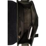 LEABAGS Leren schoudertas voor dames en heren, messenger bag met schouderriem, werktas, draagtas, handtas, echt lederen tas, pine green, Boheems, gedeconstrueerd, minimalistisch, r