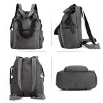 CHDWEY Umhängetaschen für Herren Yoga-Matt-Taschen Fitnessstudio Fitness-Gym-Schulter-Rucksack Sporttasche Kordelzug Sport Gymtas for weibliche Retro(Blue)