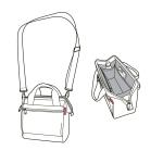 allrounder cross black schoudertas, 24 cm, 4 liter, zwart