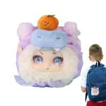 Idezek Anime-Plüsch-Taschenspielzeug, Plüsch-Charakter-Geldbörse | Cartoon Umhängetasche mit Kette | Schultertasche, Anime-Charakter-Tasche für Kinder, Kleinkinder, Freunde, F